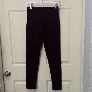Dark Purple High-Waisted Leggings